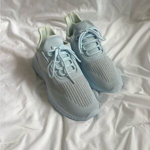 MLO Light Blue Knit Sneakers